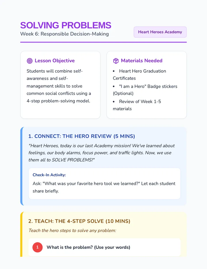 Solving Problems Facilitation Guide