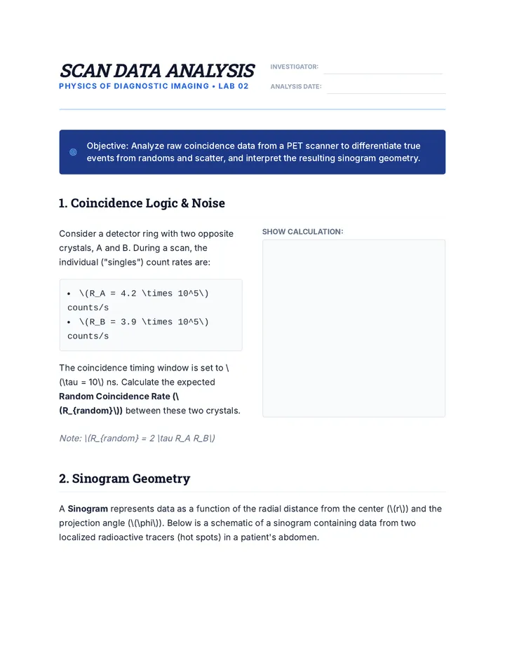 Scan Data Analysis Case Study