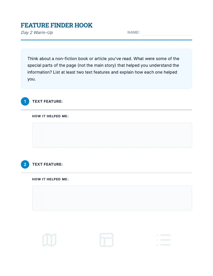 Feature Finder Hook