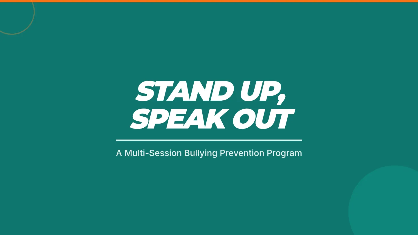 Stand Up Speak Out Slides