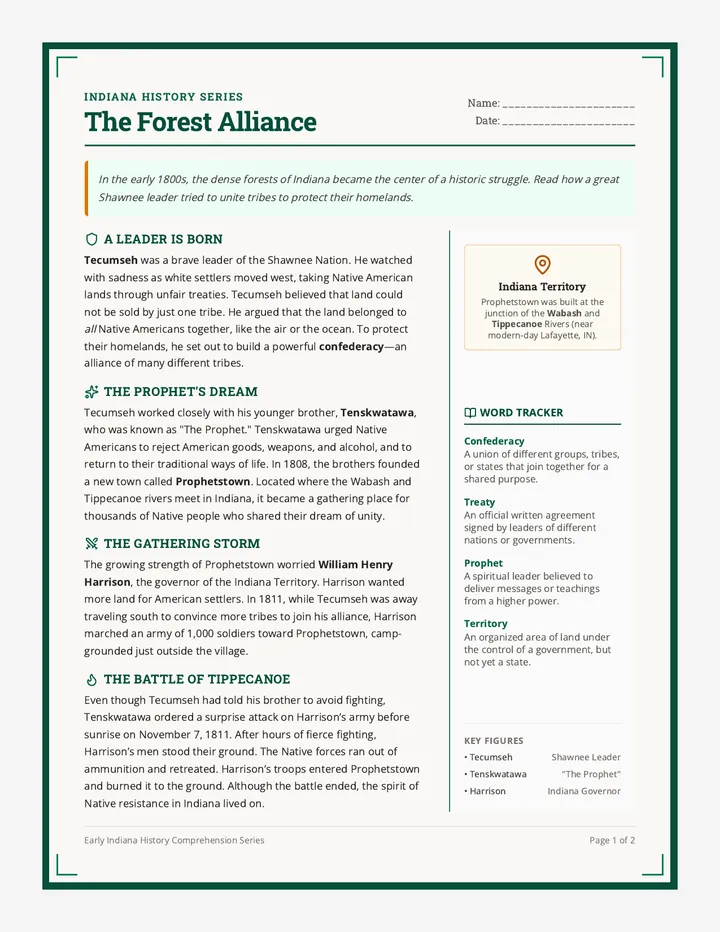 Forest Alliance Passage