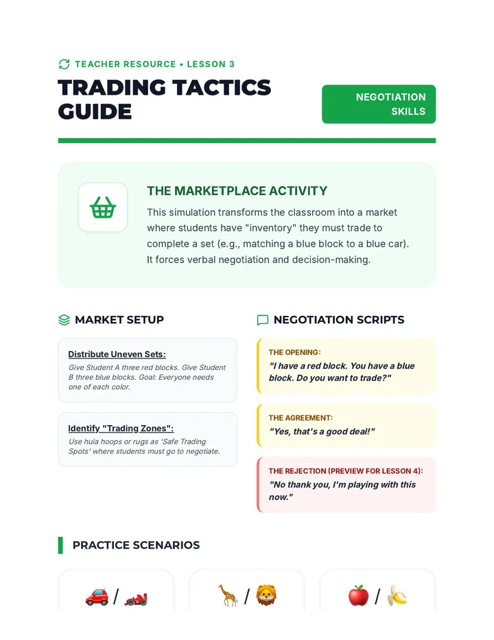 Marketplace Play Guide