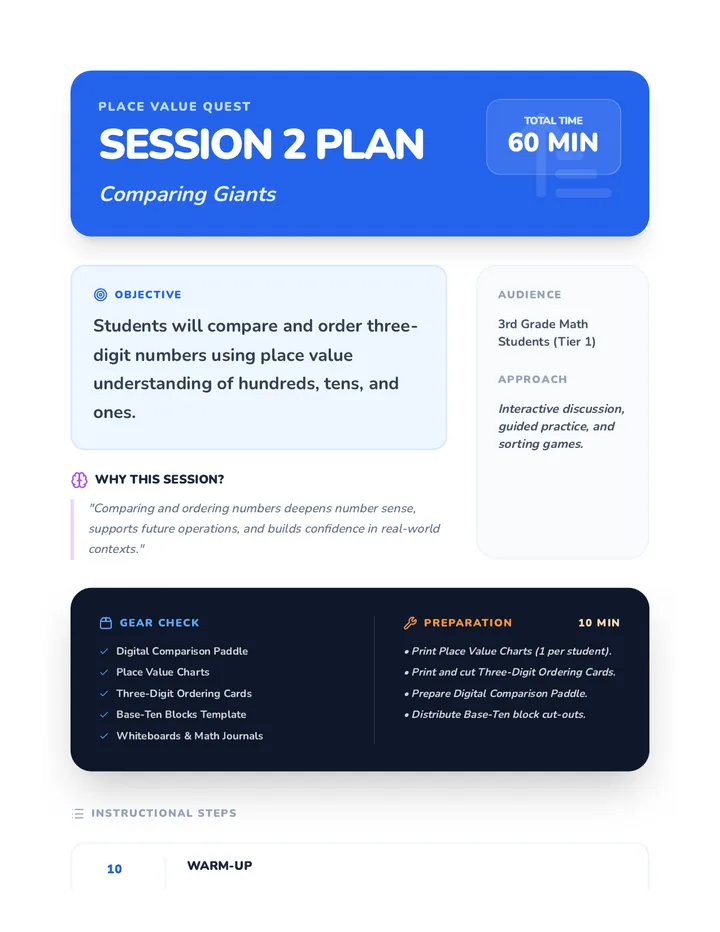 Session 2 Lesson Plan Teacher Guide