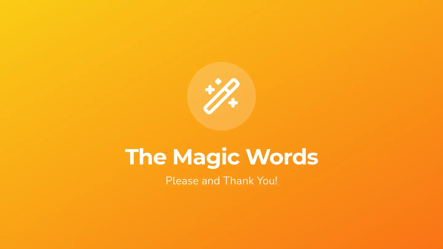 Magic Words Slides
