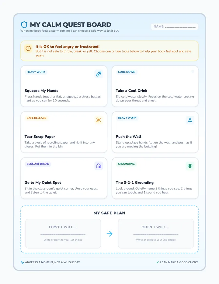 Calm Quest Board
