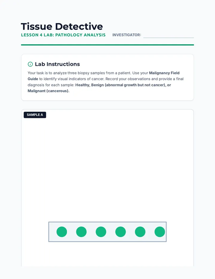Tissue Detective Lab
