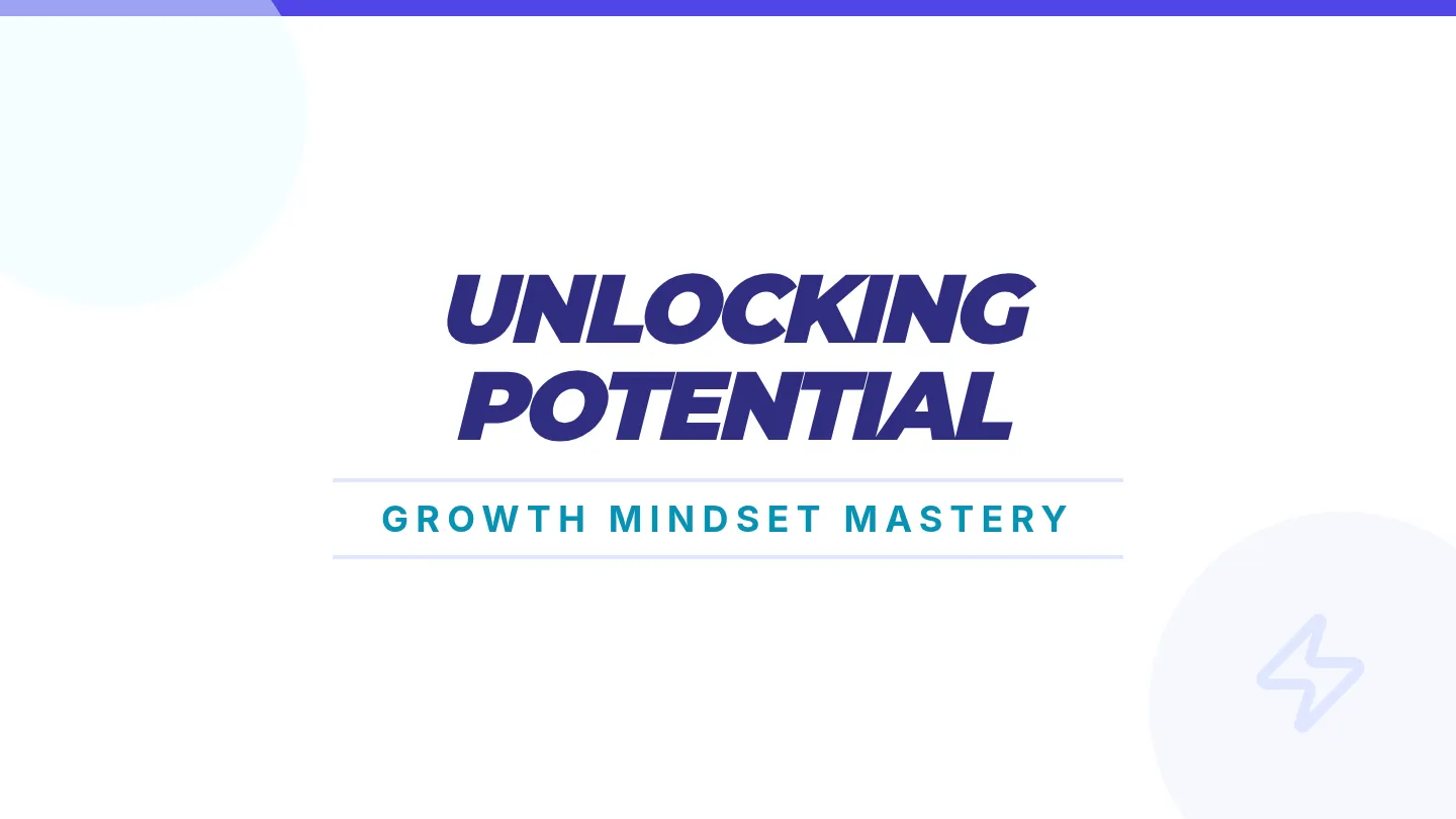 Unlocking Potential Slides
