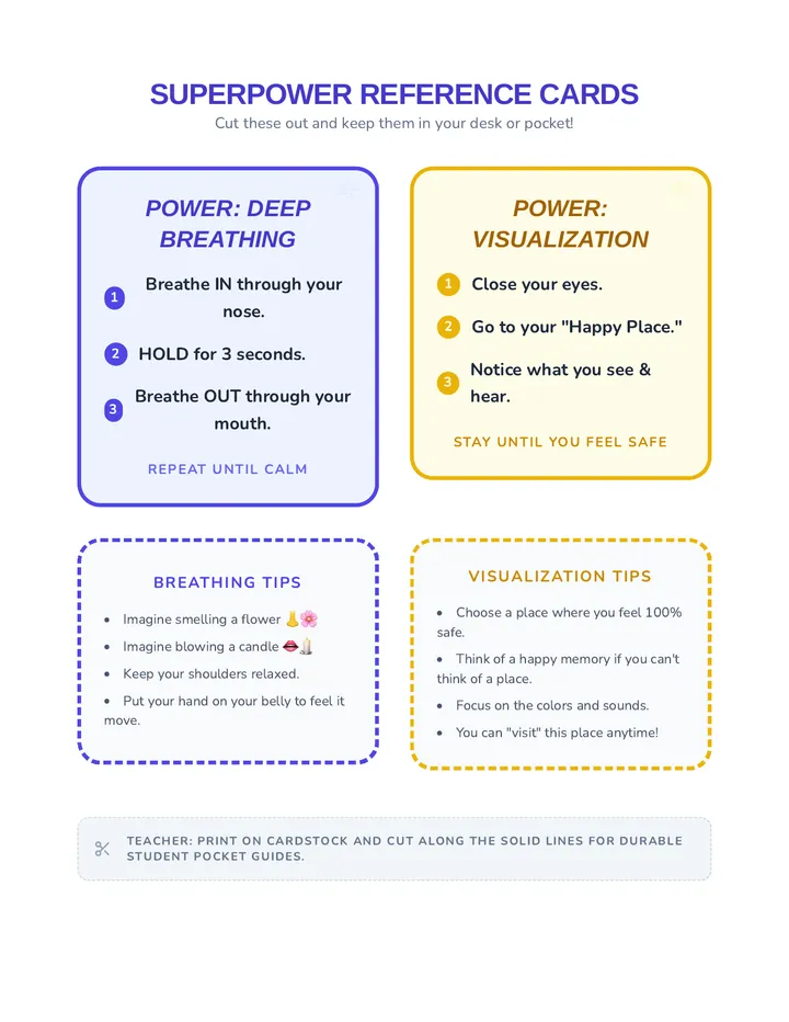 Superpower Reference Cards