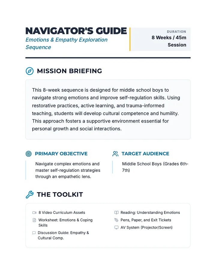 Empathy Exploration Facilitation Guide