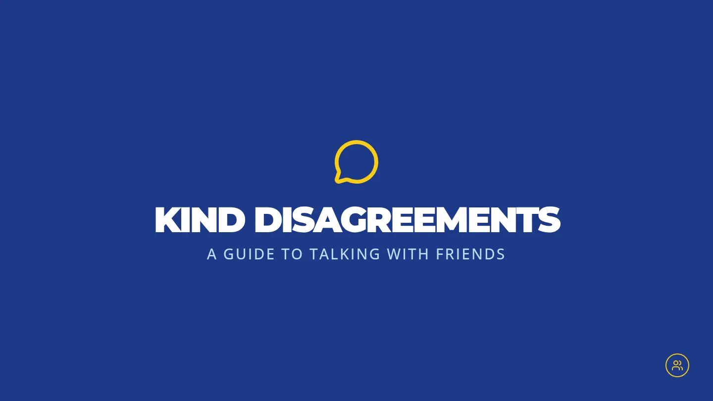 Kind Disagreement Slides