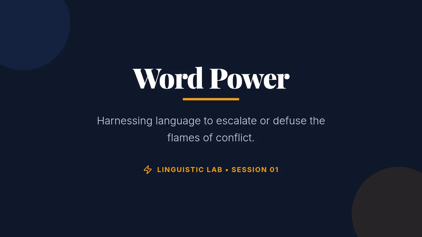Linguistic Lab Slides