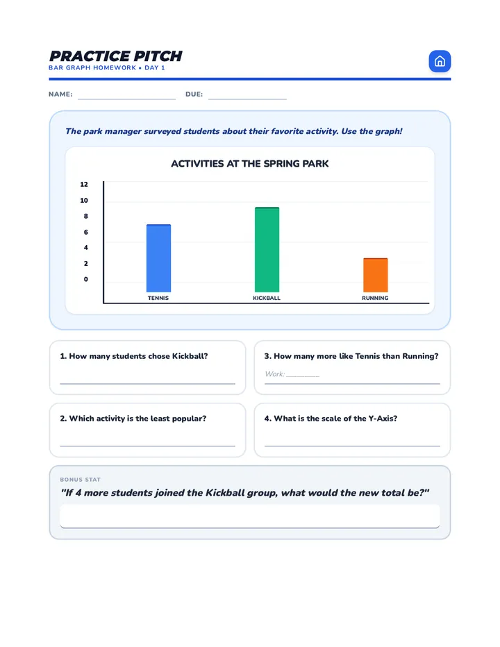 Practice Pitch Homework
