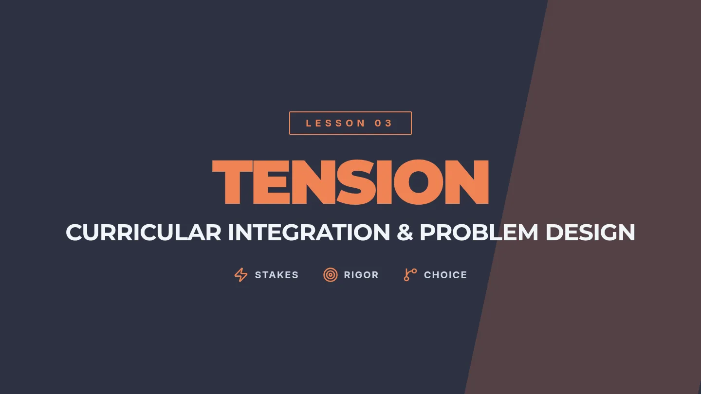 Tension Integration Slides