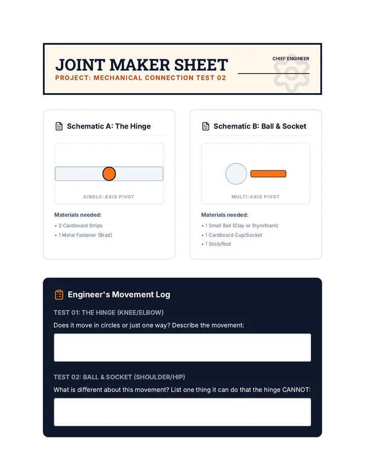Joint Maker Sheet