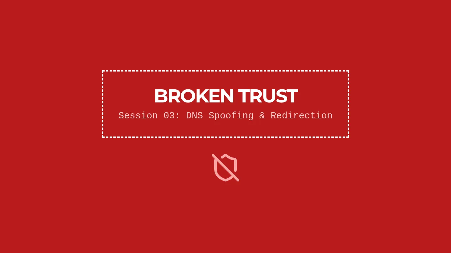 Broken Trust Slides