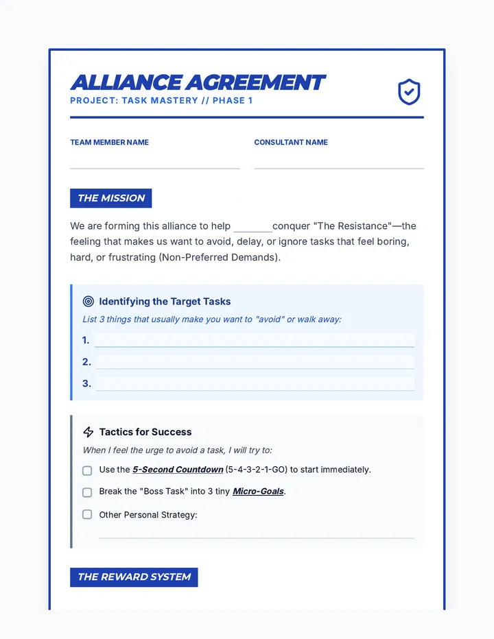 Alliance Agreement Contract