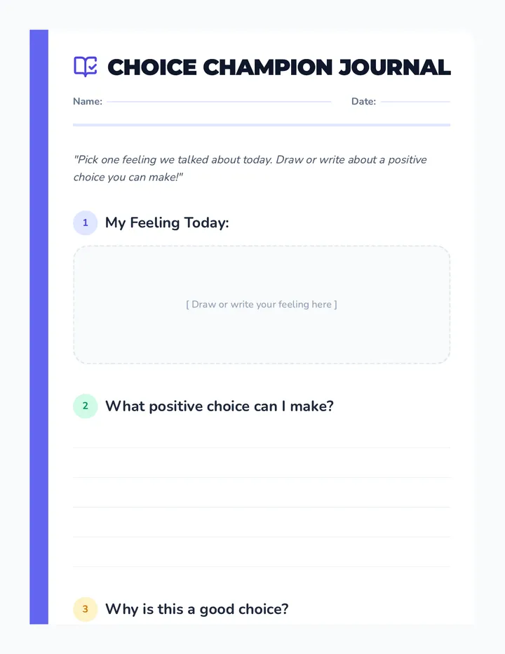 Choice Champion Journal