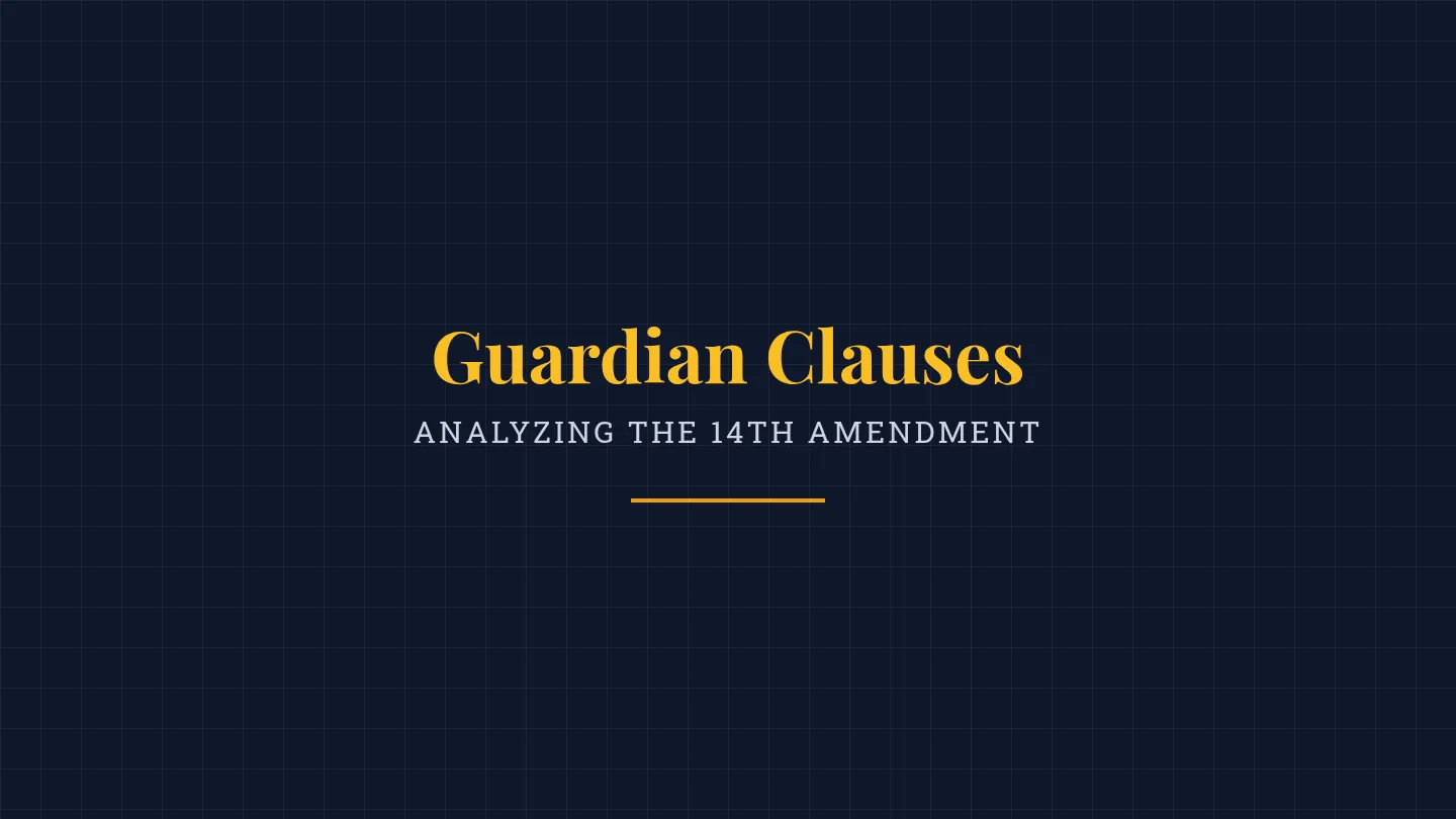 Guardian Clauses Slides