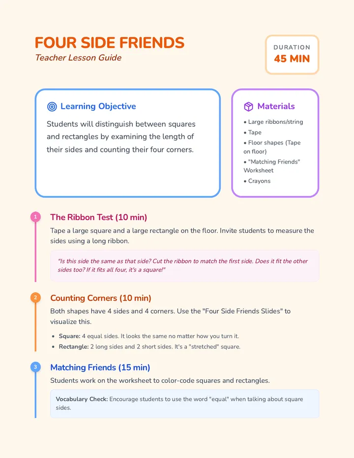 Ribbon Measure Teacher Guide