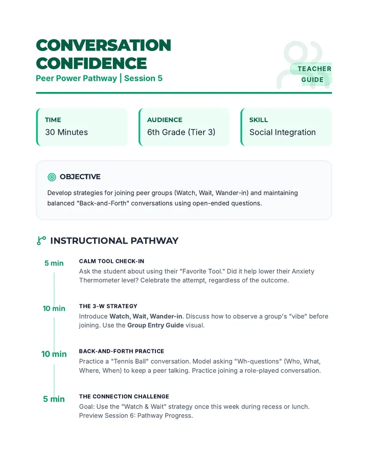 Session 5 Lesson Plan Teacher Guide