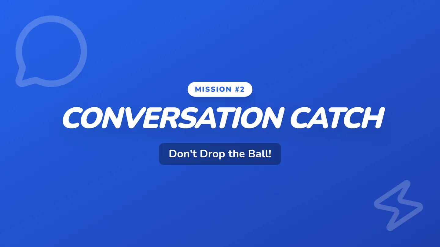 Conversation Catch Slides