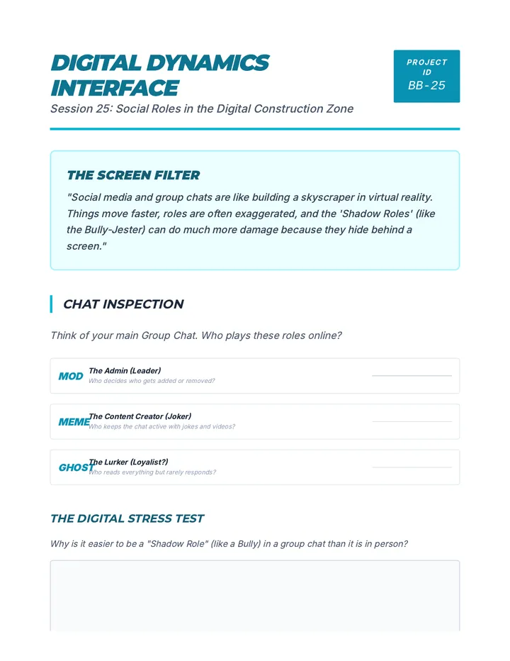 Digital Dynamics Worksheet