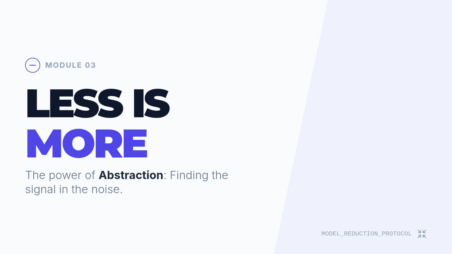 Less Is More Slides