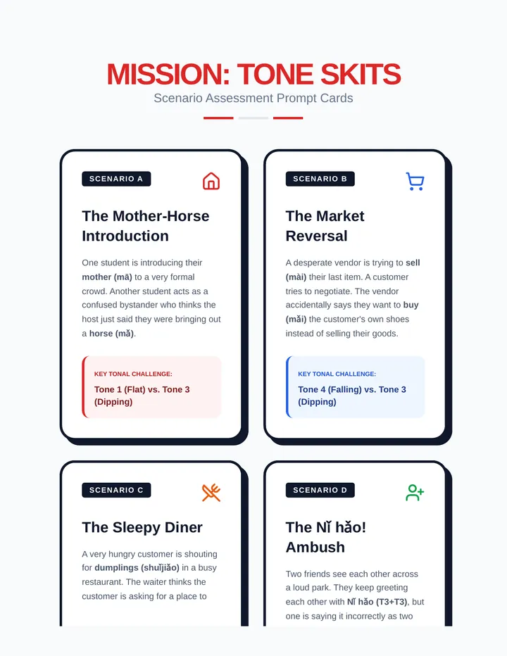 Scenario Performance Cards