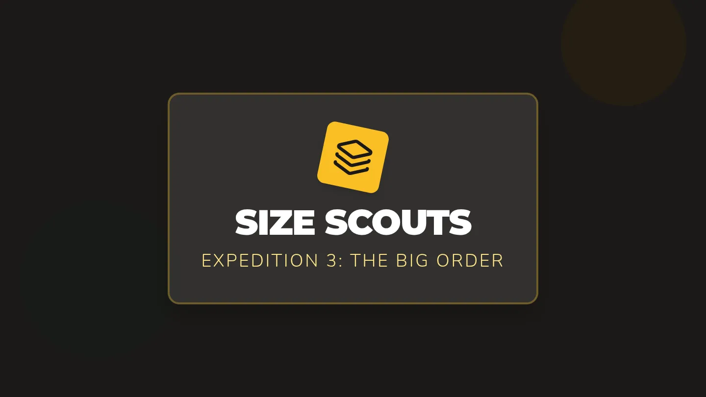 Big Order Slides