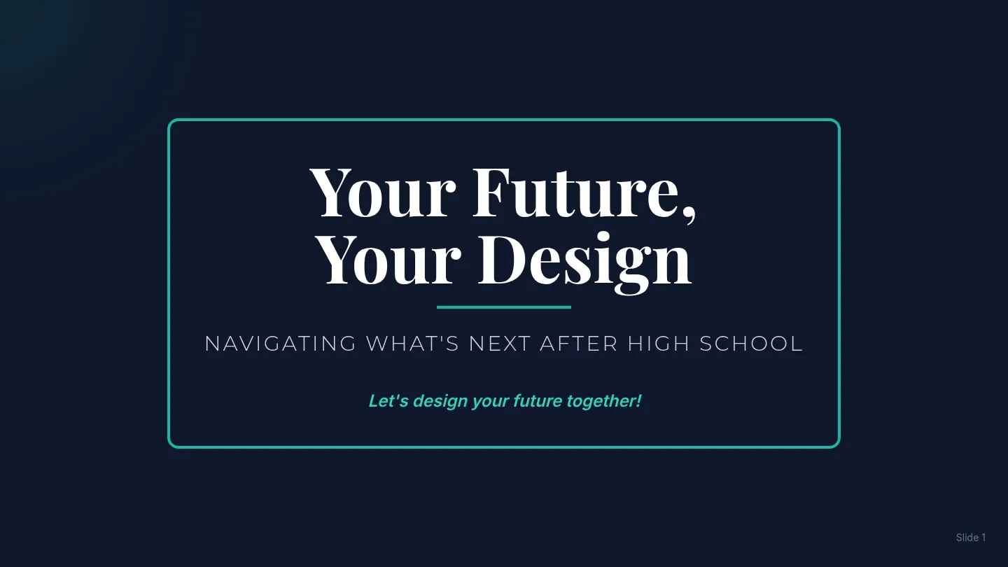 Career Readiness Slides Deck