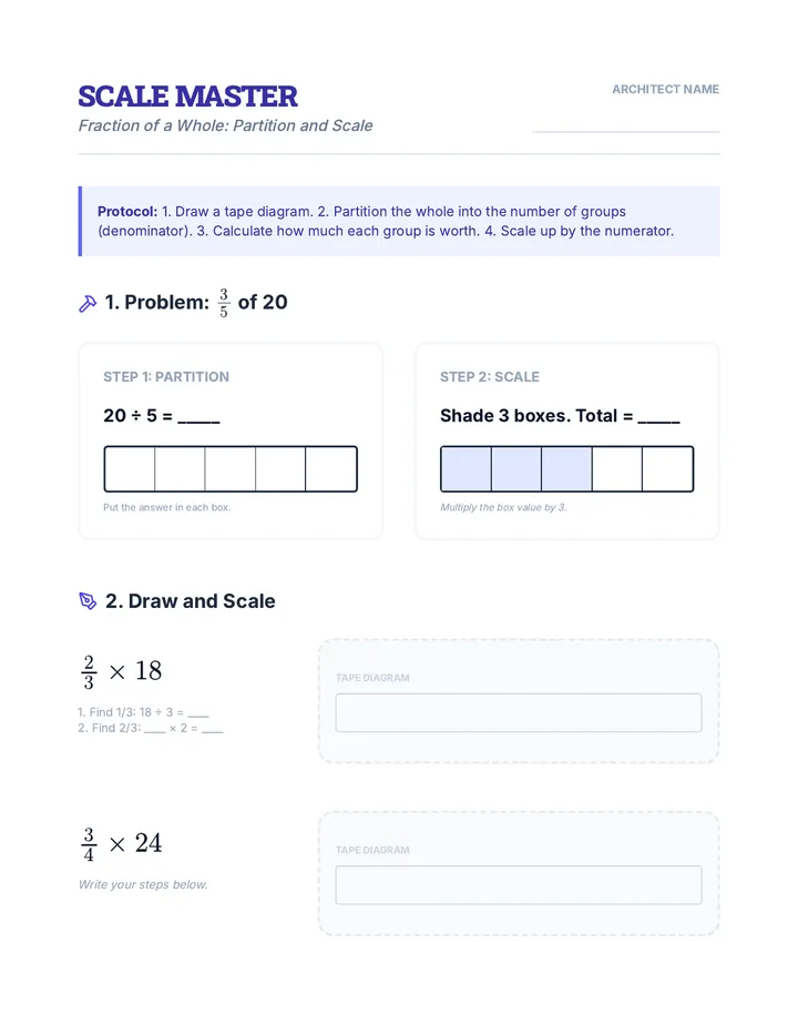 Scaling Shapes Activity