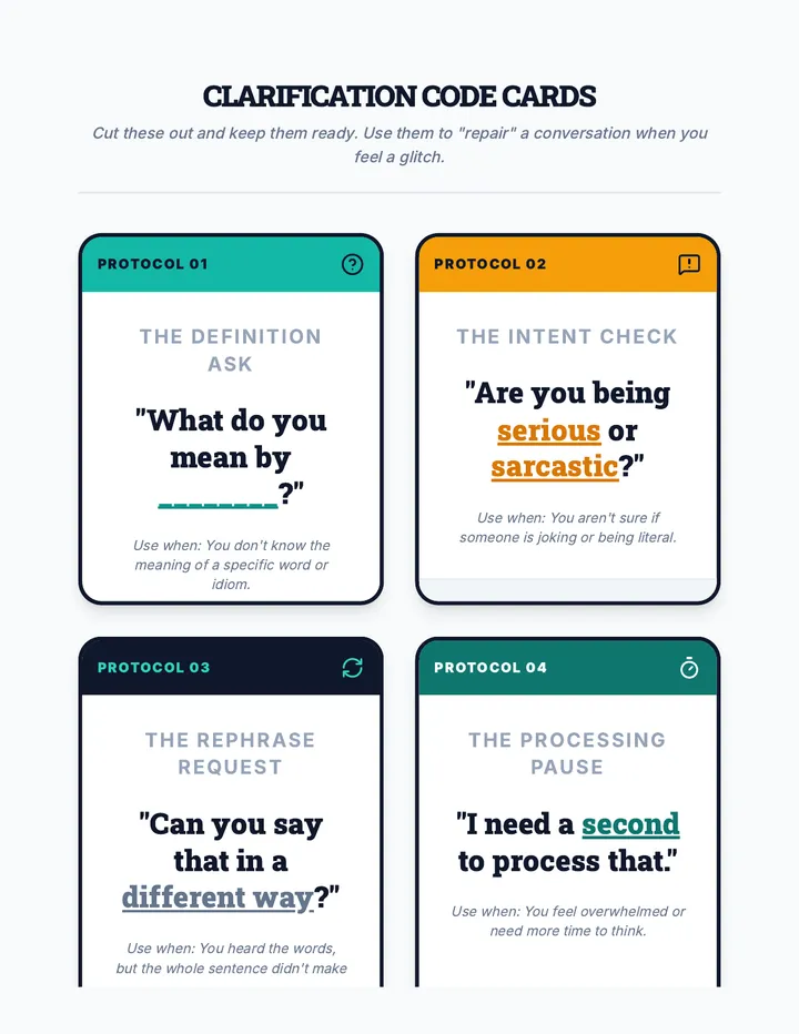 Pause Button Script Cards