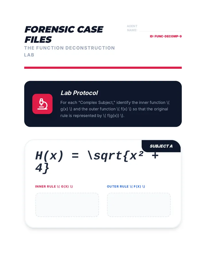 Forensic Case Files Worksheet