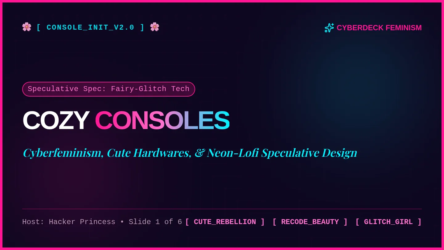 Cozy Console Slides