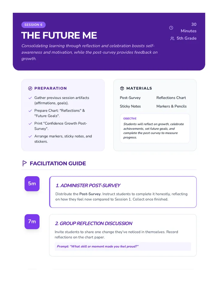 Moving Forward Lesson Plan
