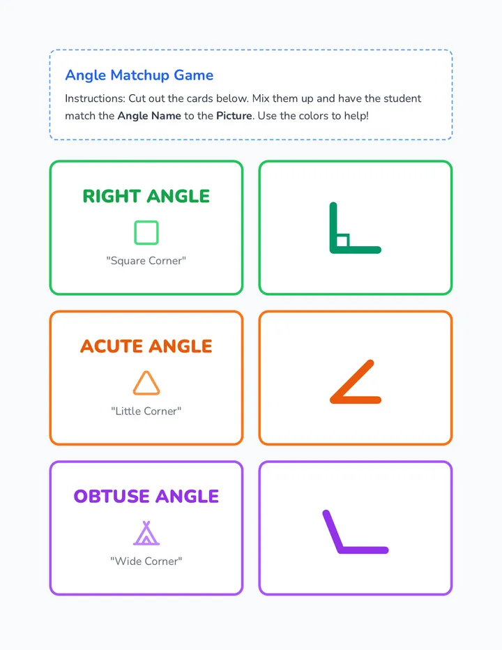 Angle Matchup Cards
