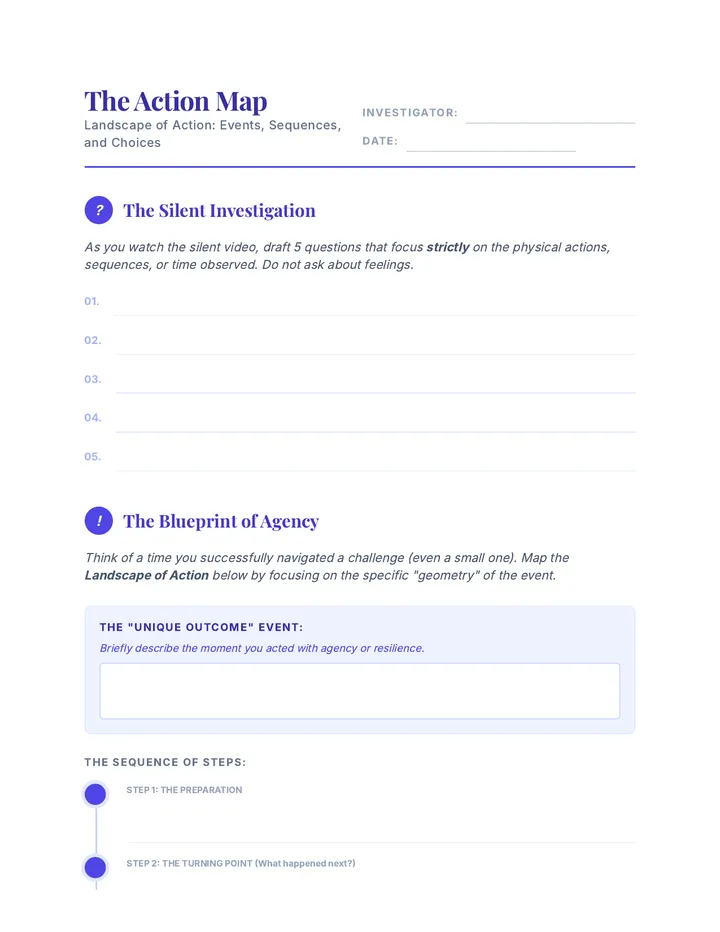 Action Map Worksheet