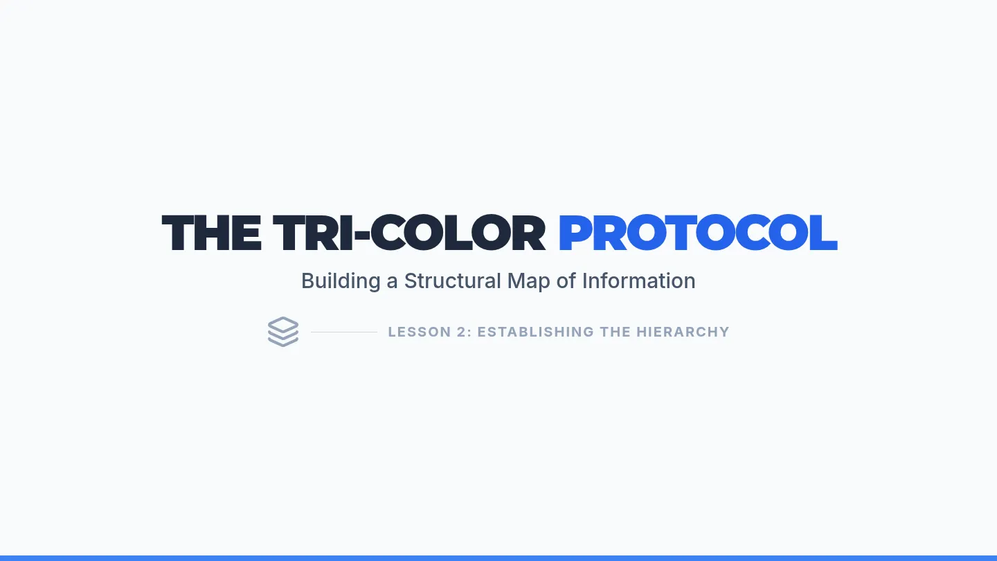 Tri Color Protocol Slides