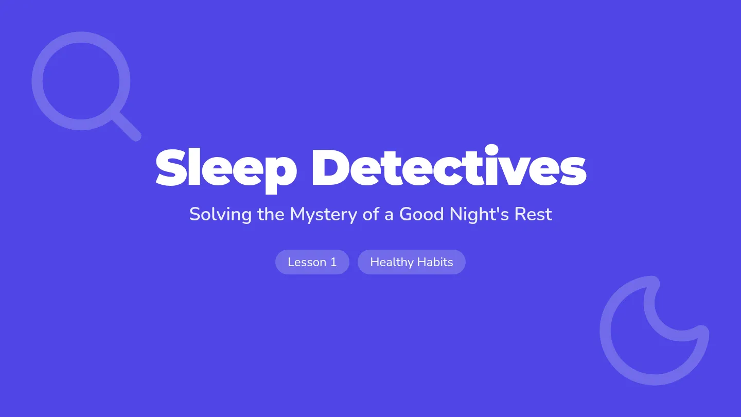 Sleep Detectives Slides