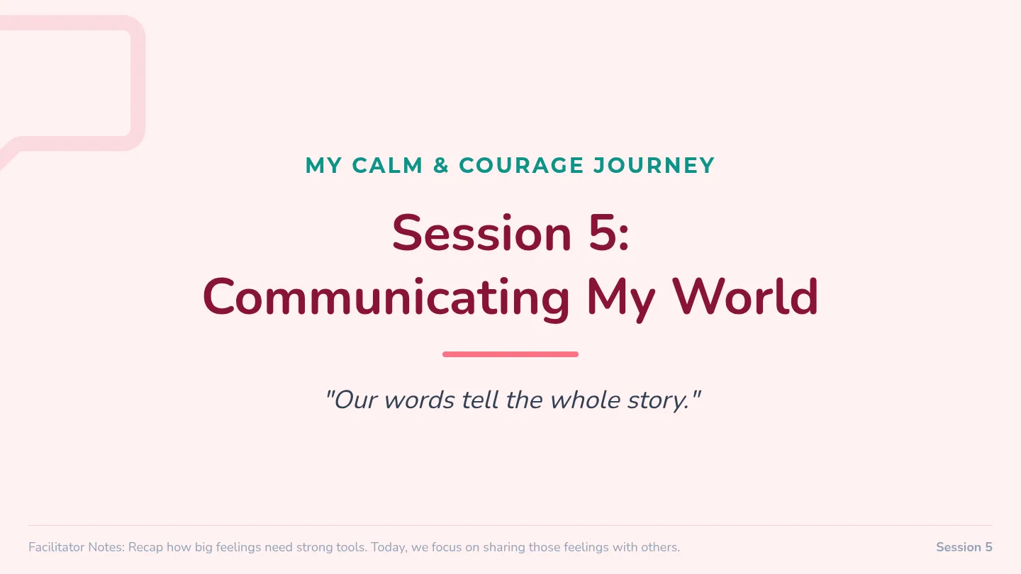Session 5 Slides Deck