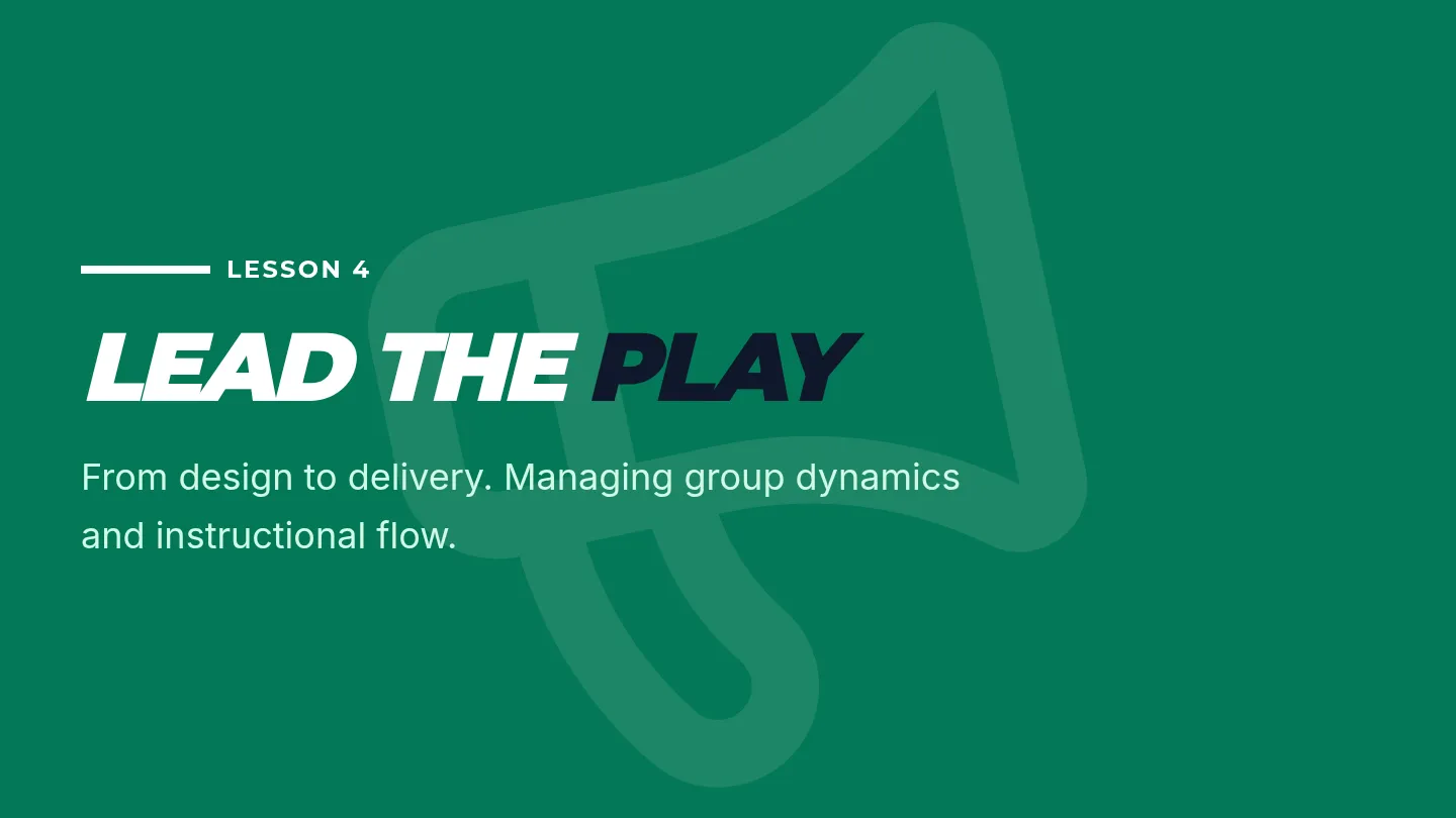 Lead the Play Slides