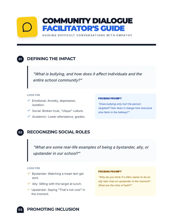 Community Dialogue Guide