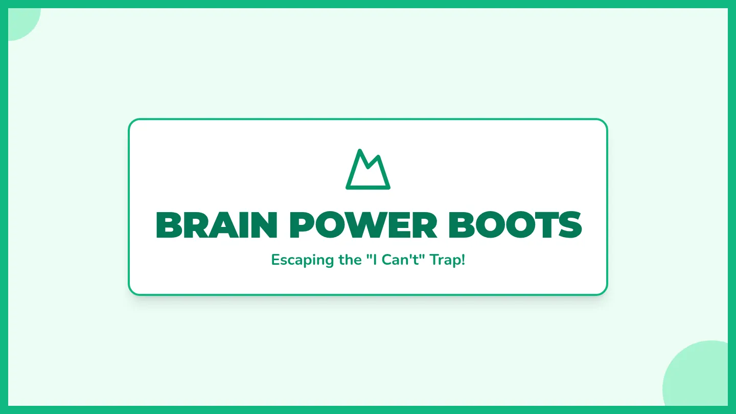 Brain Power Boots Slides