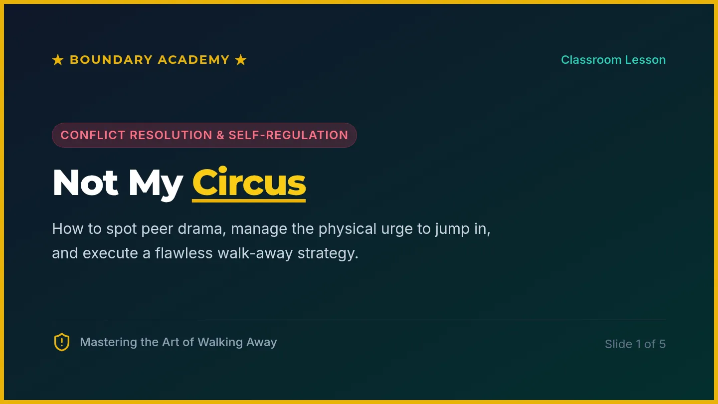 Not My Circus Slides