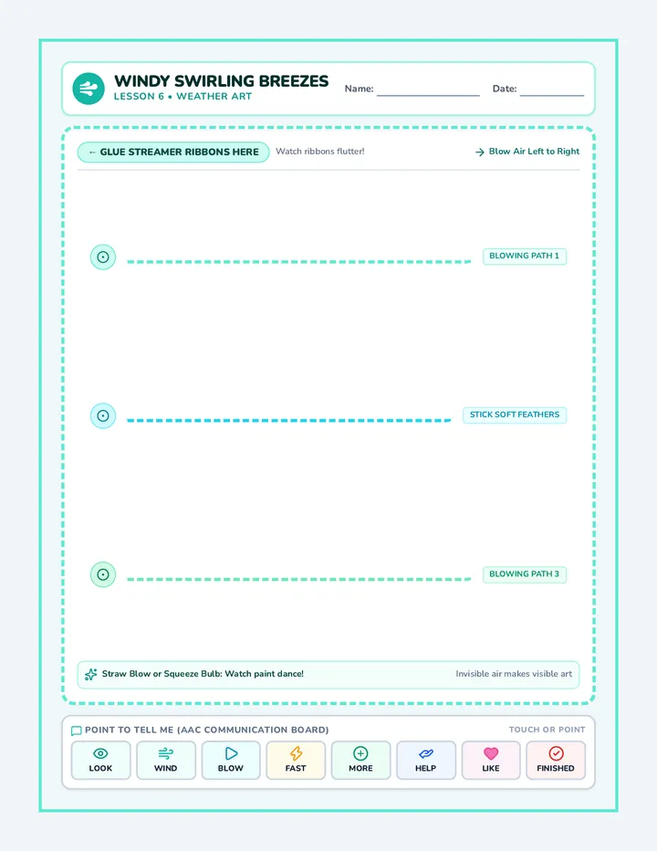 Windy Swirls Art Mat