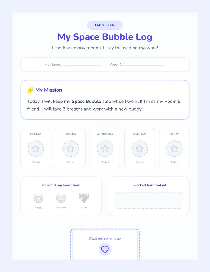 Space Bubble Mission Log