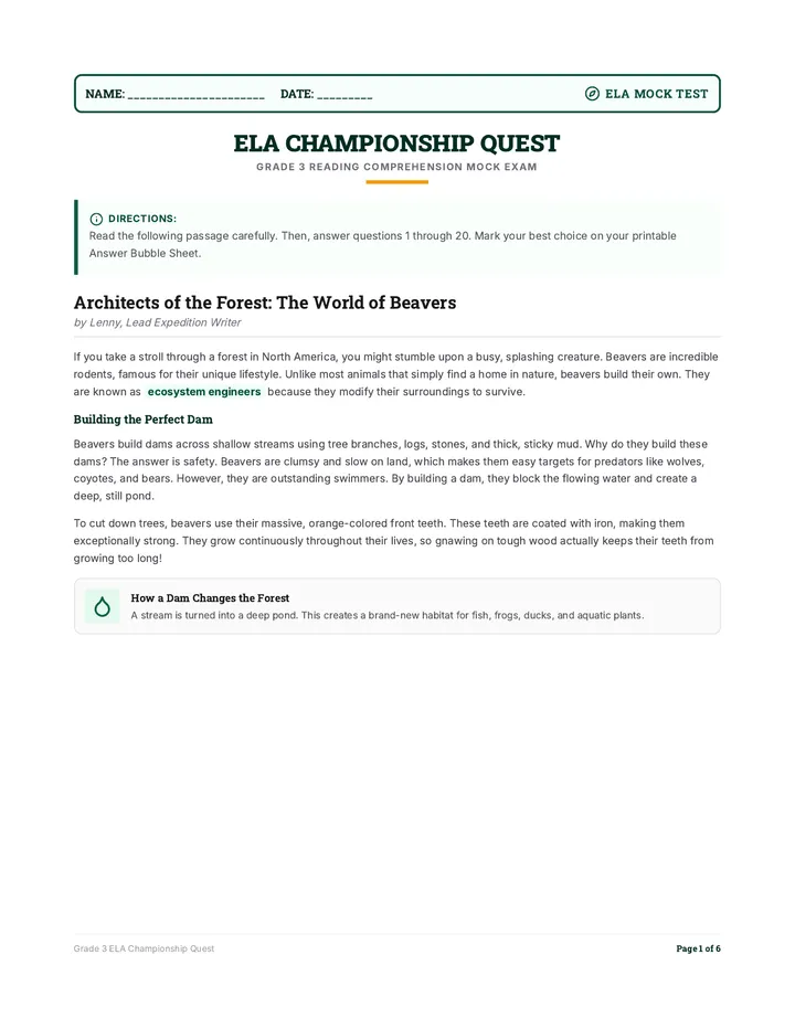 Quest Mock Test