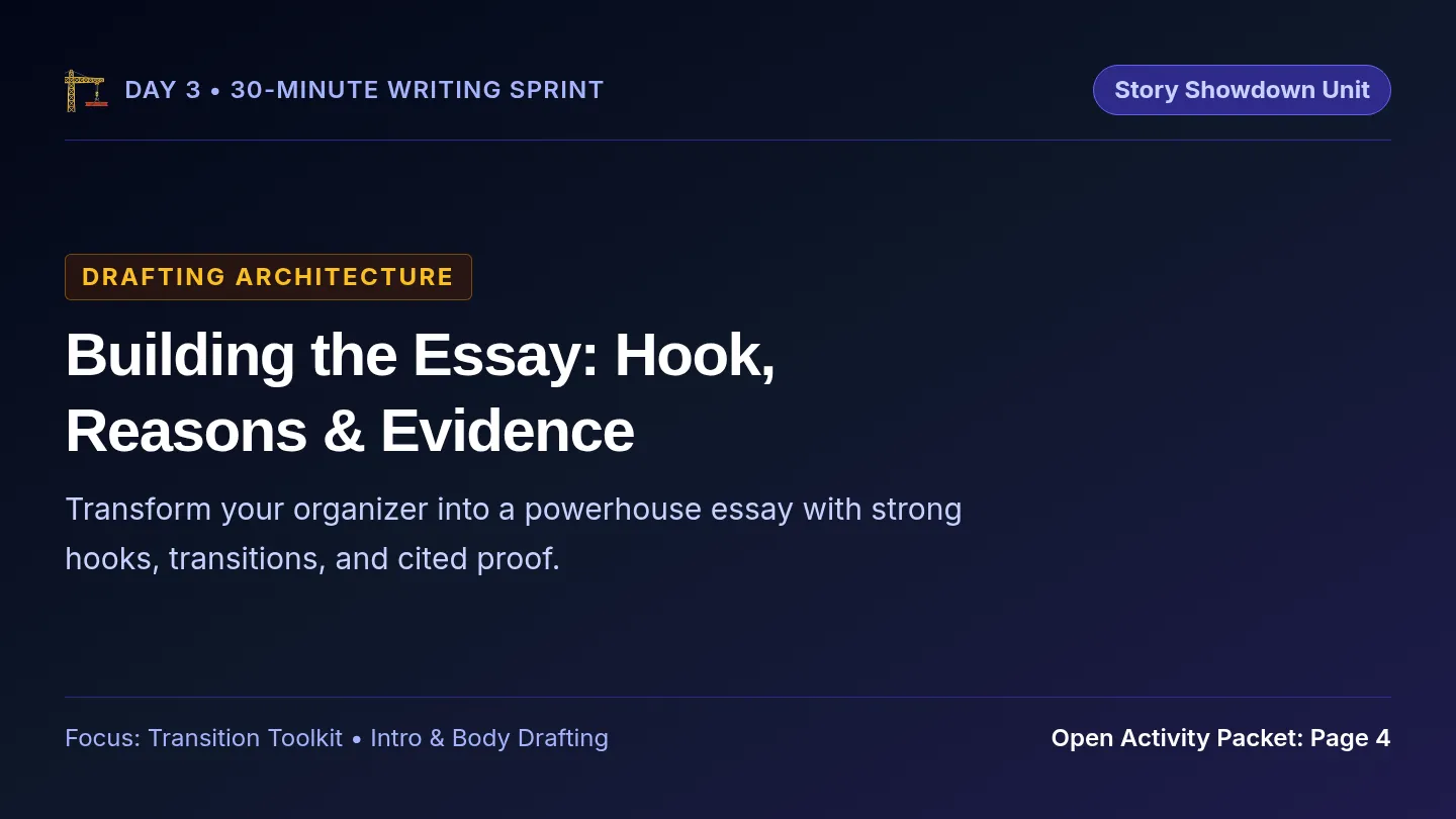 Drafting Arguments Slides