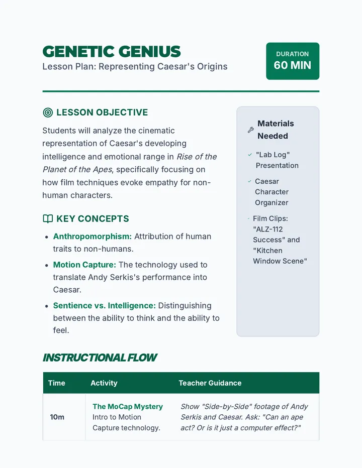 Genetic Genius Lesson Plan