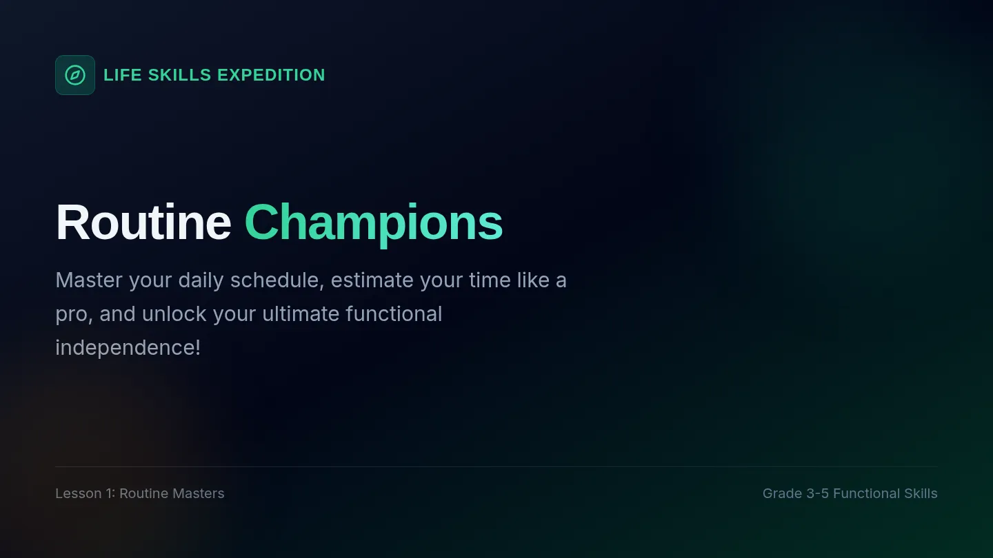 Routine Champions Slides